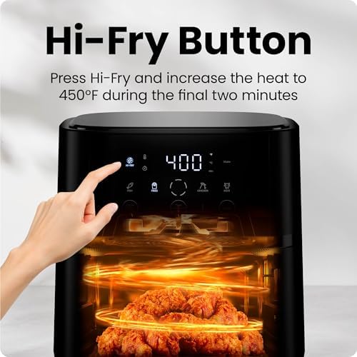 Chefman Air Fryer – 4 QT Compact Airfryer for Quick & Easy Meals in Minutes