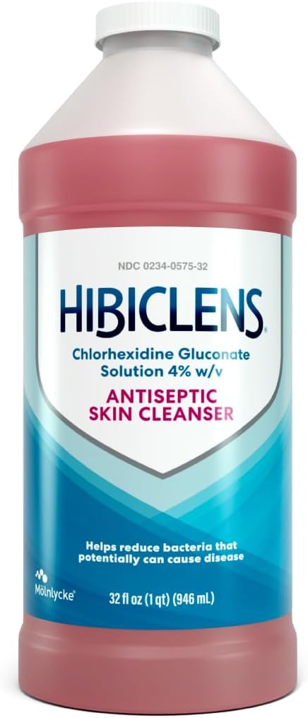 Hibiclens – Antimicrobial and Antiseptic Soap and Skin Cleanser – 32 oz