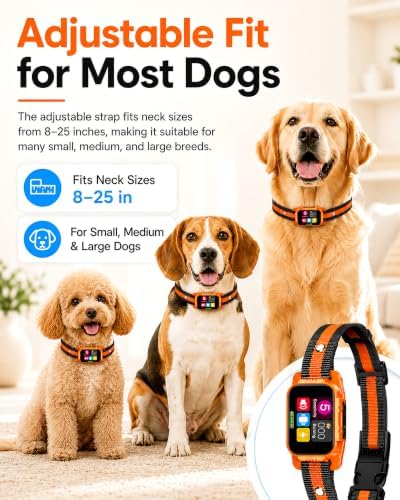 Dog Bark Collar for Large Medium Small Dogs