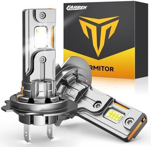 Termitor Latest H7/H7LL Light Bulbs, 90,000LM Super Brightness Bulbs, 70K+ Hours Lifespan