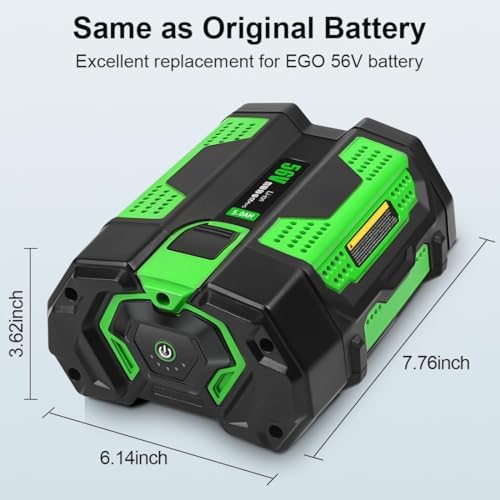 5.0Ah Battery Replacement for EGO 56v Battery