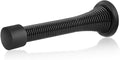 HOMOTEK 12 Pack Black Spring Door Stops,3-1/8" Heavy Duty - Flexible Door - spring door stop installation