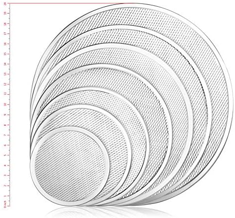 New Star Foodservice Aluminum Pizza Baking Screen, 16 Inch