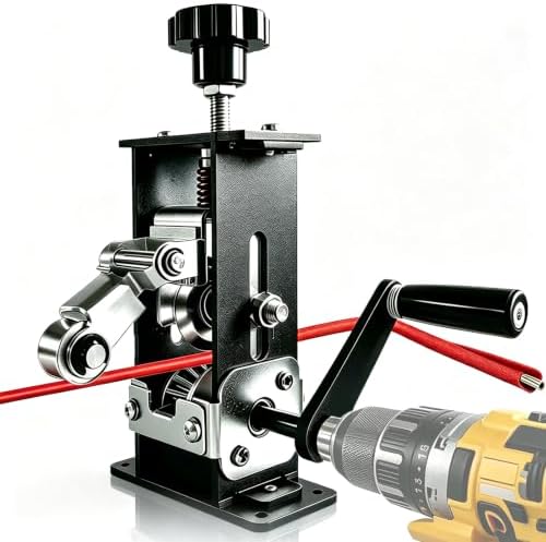 BAOLSLS Manual Wire Stripper Machine, 0.06"-1" Cable,with 2 Tungsten Blades