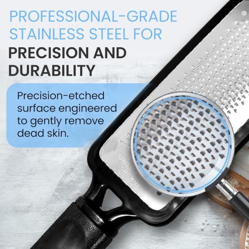 Rikans Colossal Foot File Foot Rasp Callus Remover for Soft Smooth Feet