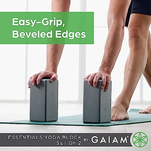 Gaiam Yoga Block - Supportive Latex-Free Eva Foam