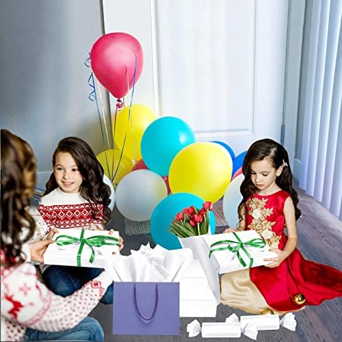 100 Sheets White Tissue Paper Artdly 14 x 20 Inches Recyclable White Wrapping Paper Bulk