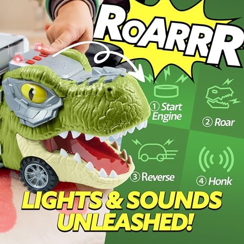 JOYIN 13 in 1 Dinosaur Toys for Kids 3-5