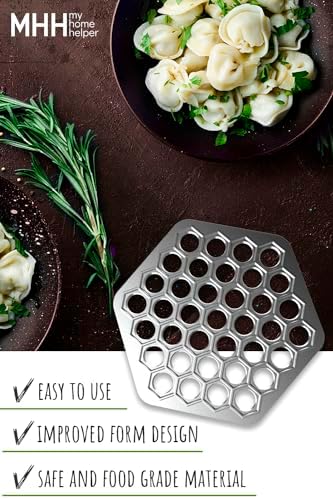 Russian Ravioli Maker Dumplings Mold Pelmeni Metal Mold Siberian Pelmeni Meat Dumpling
