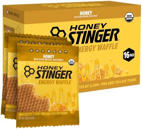 Honey Stinger Organic Honey Waffle, Energy Stroopwafel for Exercise