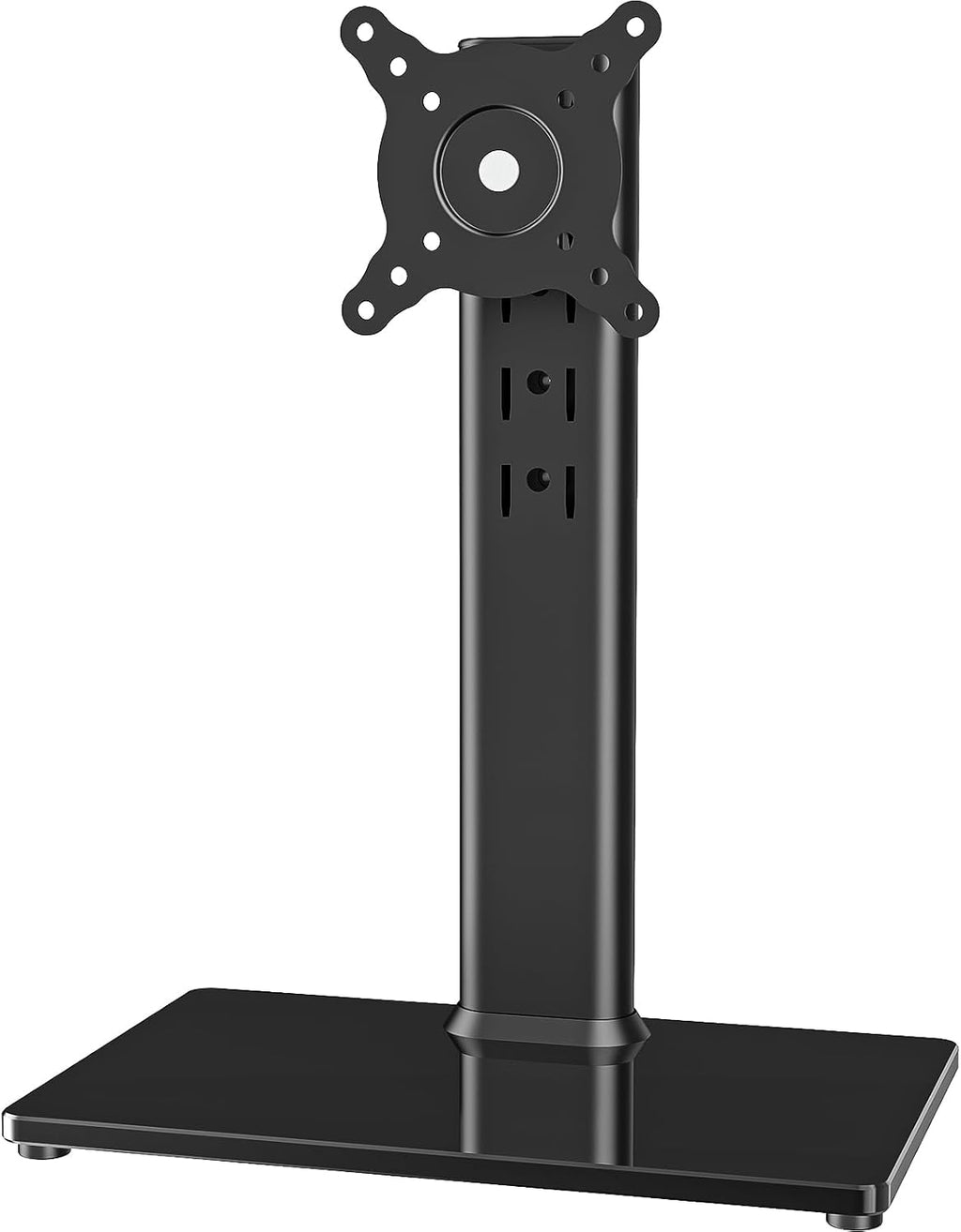 Single LCD Computer Monitor Free-Standing Desk Stand Mount Riser for 13 inch to 32 inch