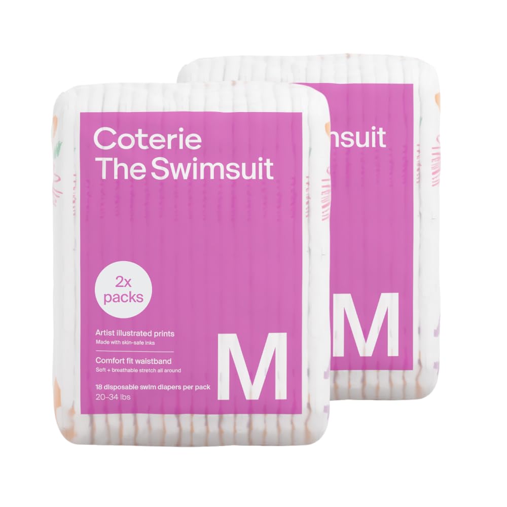 Coterie Baby Swim Diapers, Size Medium