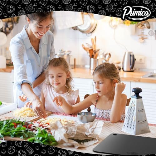 Primica Pizza Steel XL for Oven & Grill,16"x13.4", The Ultimate Crust Game Changer