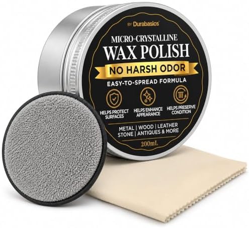 Durabasics Microcrystalline Wax Polish, 6.8 fl oz (200 mL)