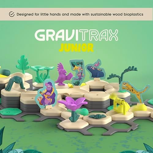 Ravensburger GraviTrax Junior Starter Set - My Jungle - Preschool Marble Run Game