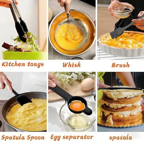 Thickened Heavy-Duty 26pcs Stainless Steel Bowl, Mixing Bowl Set with Lid