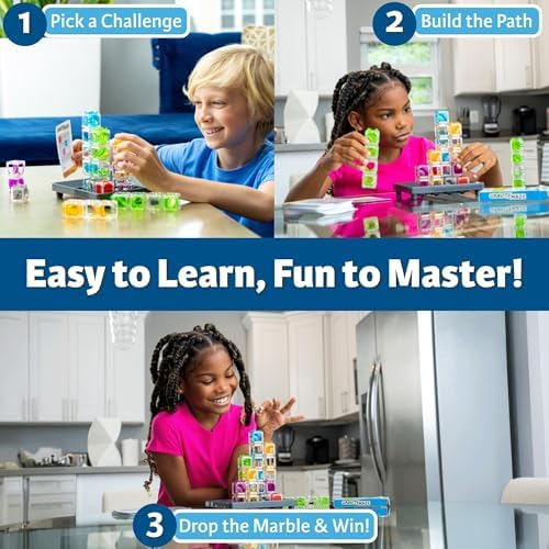ThinkFun Gravity Maze - Falling Marble Logic Game - Challenging STEM Toy for Kids 8-12