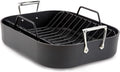 All-Clad HA1® Nonstick , 13" x 16" Roaster with rack - all clad nonstick oven safe