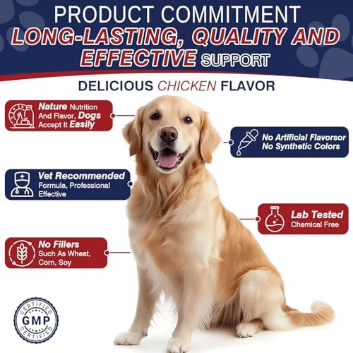 Dog Allergy Chews 200 Treats, Dog Allergy and Itching Skin Relief Bites Immune Support