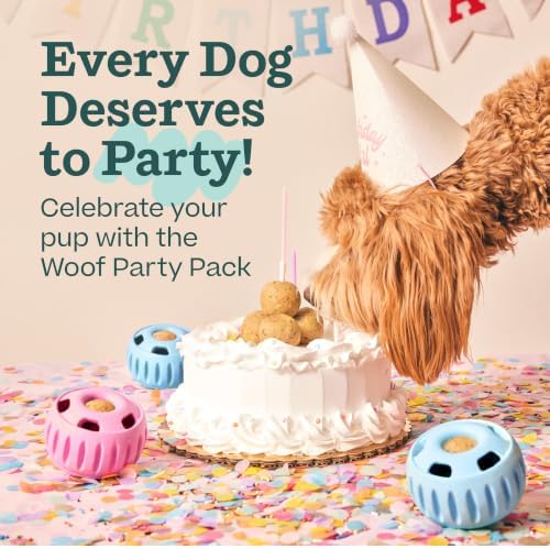 WOOF Pupsicle Party Pack - Large Blue Pupsicle + Large Birthday Pops Bundle
