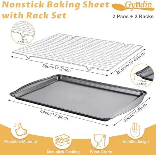 Baking Sheet with Cooling Racks
