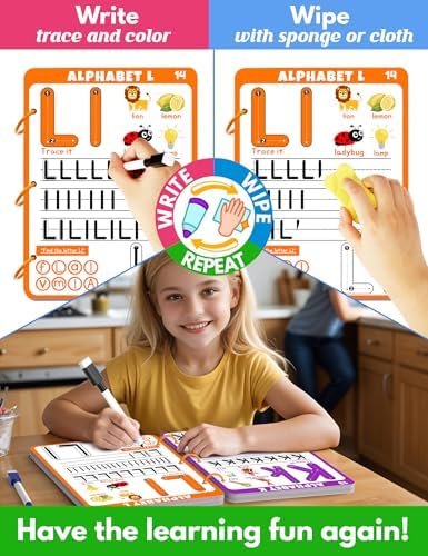 Preschool Learning Activities Educational Workbook