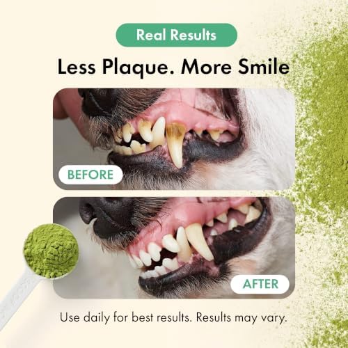Dog Dental Powder, Dog Teeth Cleaning Breath Freshener