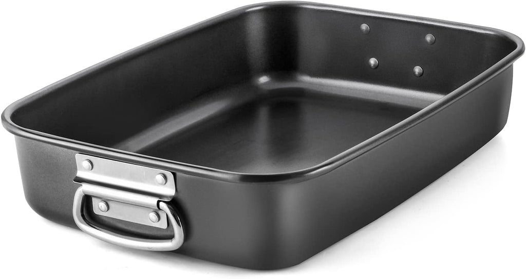 Lasagna Pan 3 Inch Deep, 15x10 Baking Pan for Oven, Nonstick Cake Baking Dish for Brownie