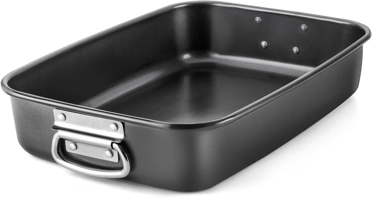 Lasagna Pan 3 Inch Deep, 15x10 Baking Pan for Oven, Nonstick Cake Baking Dish for Brownie