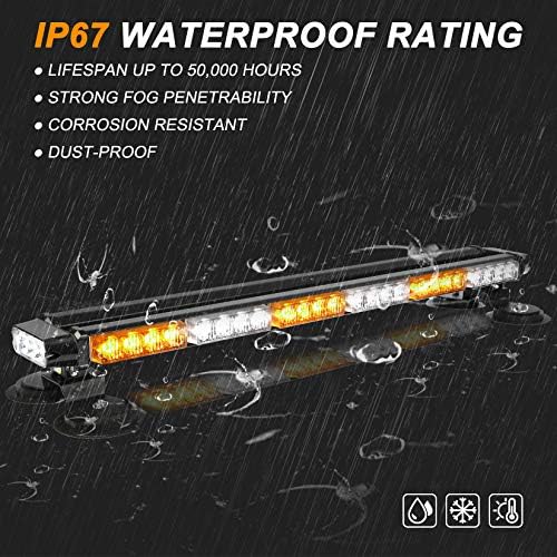 ASPL 29.5" 54 LED Rooftop Strobe Light Bar