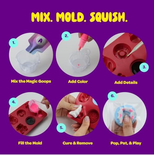 Taba Squishy Making Kit for Kids - Squishies Craft Kits - Gifts for Girls