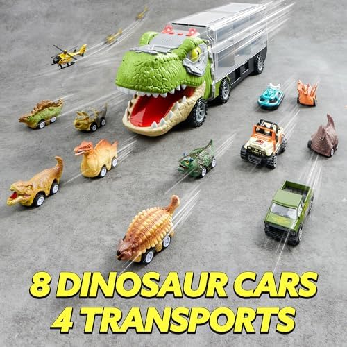 JOYIN 13 in 1 Dinosaur Toys for Kids 3-5