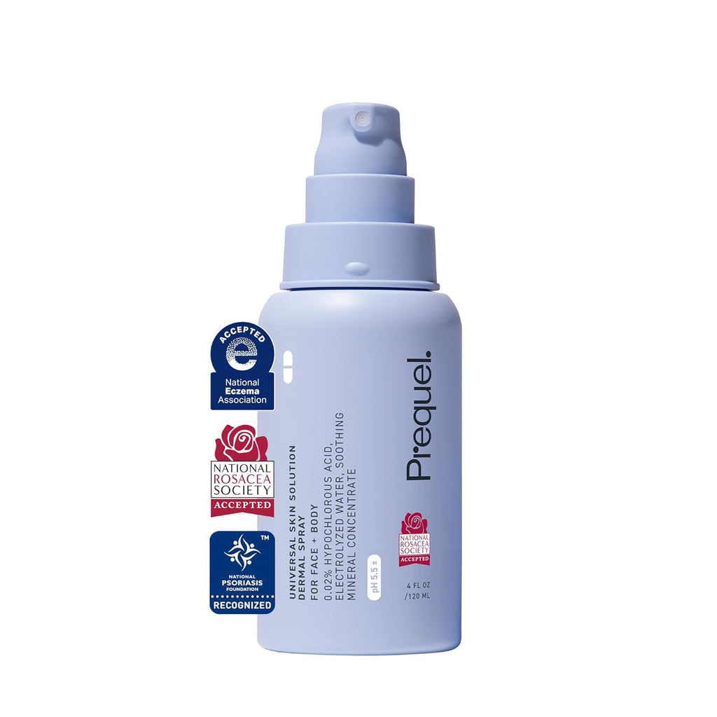Prequel Skin Universal Skin Solution Hypochlorous Acid Spray for Face