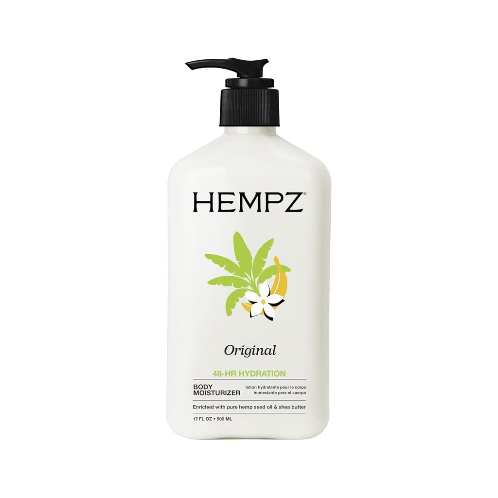 Hempz Original, Natural Hemp Seed Oil Body Moisturizer with Shea Butter