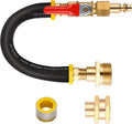 RV Winterizing kit & Sprinkler Blowout Adapter with shut off valve Air compressor