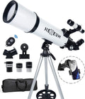 Telescope for Adults, 80mm/600mm AZ Refractor for Beginners