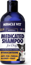 Miracle Vet Medicated Dog Shampoo for Itchy Skin Relief 8 fl oz