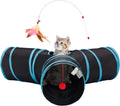 Tempcore Pet Tunnel Tube Cat Toys, Cat Tunnels for Indoor Cats