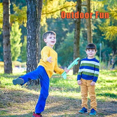 BooTaa 4 Pack Airplane/Flying Toys, 17.5" Large Throwing Foam Plane/Gliders