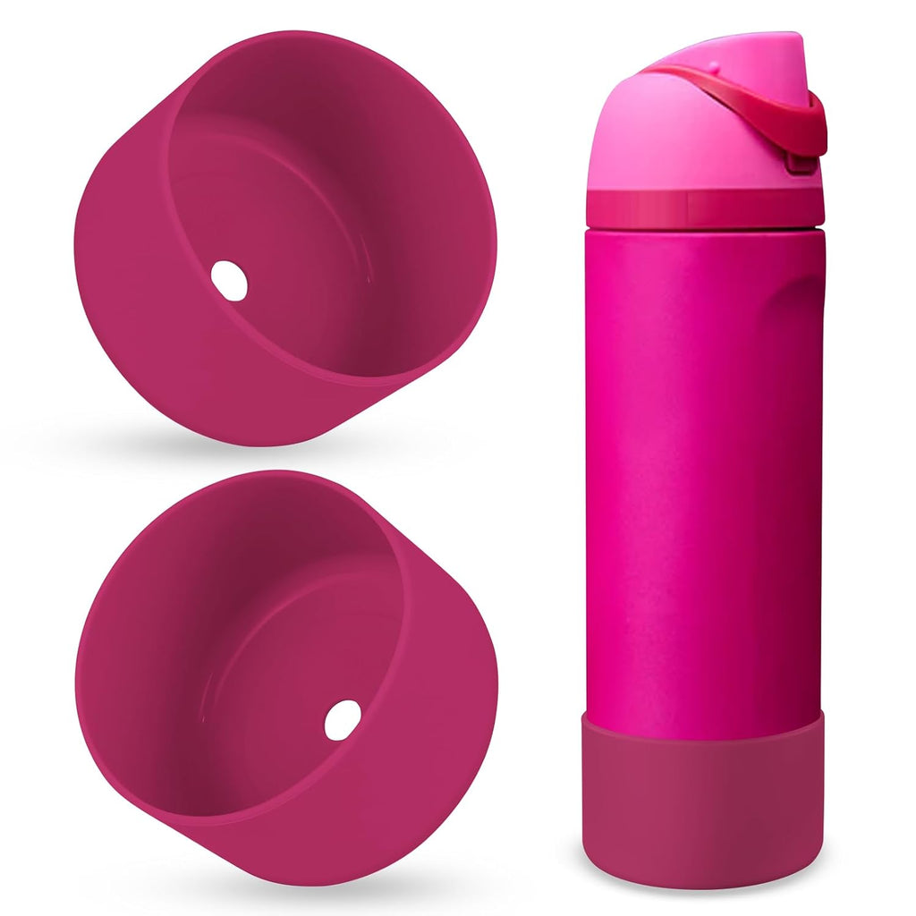 2PCS Silicone Water Bottle Boot, Compatible with Owala 24oz 32oz 40oz - silicone water bottle boot for owala
