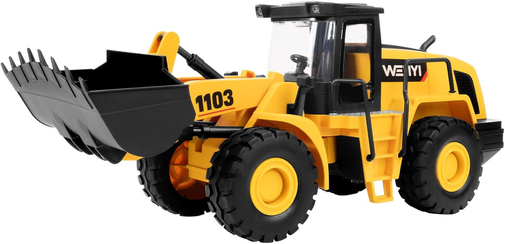 16" Bulldozer Toy, 1:10 Scale Classics Bulldozer, 16" Front Loader