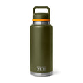 YETI Rambler 36 oz Bottle, Vacuum Insulated, Leakproof, Stainless Steel with - yeti rambler bottle chug cap