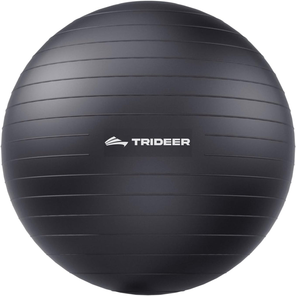 Trideer Exercise Ball for Yoga, Pilates & Fitness – Stability Ball