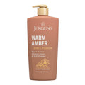 Jergens Shea Fusion Warm Amber Scented Lotion, Moisturizing Body Lotion
