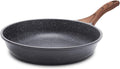 SENSARTE Nonstick Frying Pan Skillet, 9.5-inch Swiss Granite Omelette Pan