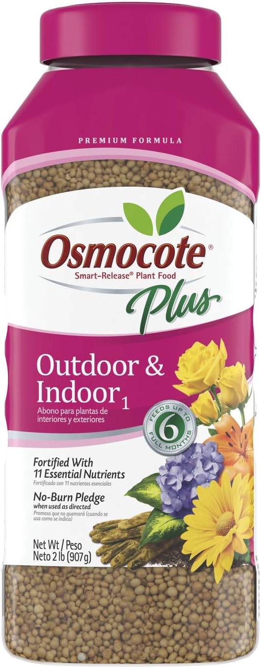 Osmocote Smart-Release Plant Food Plus Outdoor & Indoor1 - Granular - osmocote smart release plant food for flowers