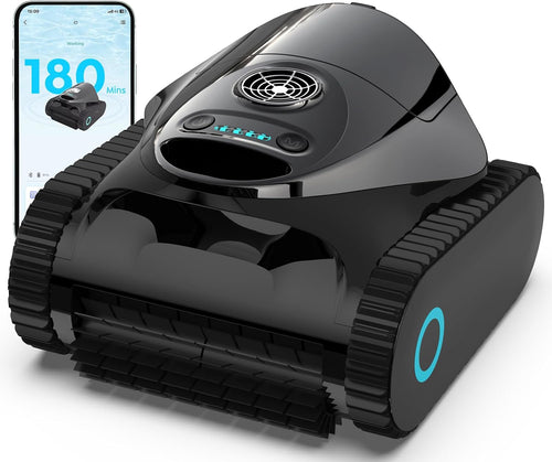 (2026 New) C1 Cordless Pool Cleaner with Wall Climbing & Waterline Scrubbing, APP Control