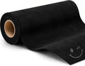 Suede Fabric Wrap for Car Interior, Black, 24 x 72