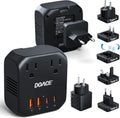 220V to 110V Converter, 2000W Voltage Converter US to Europe for Hair Dryer