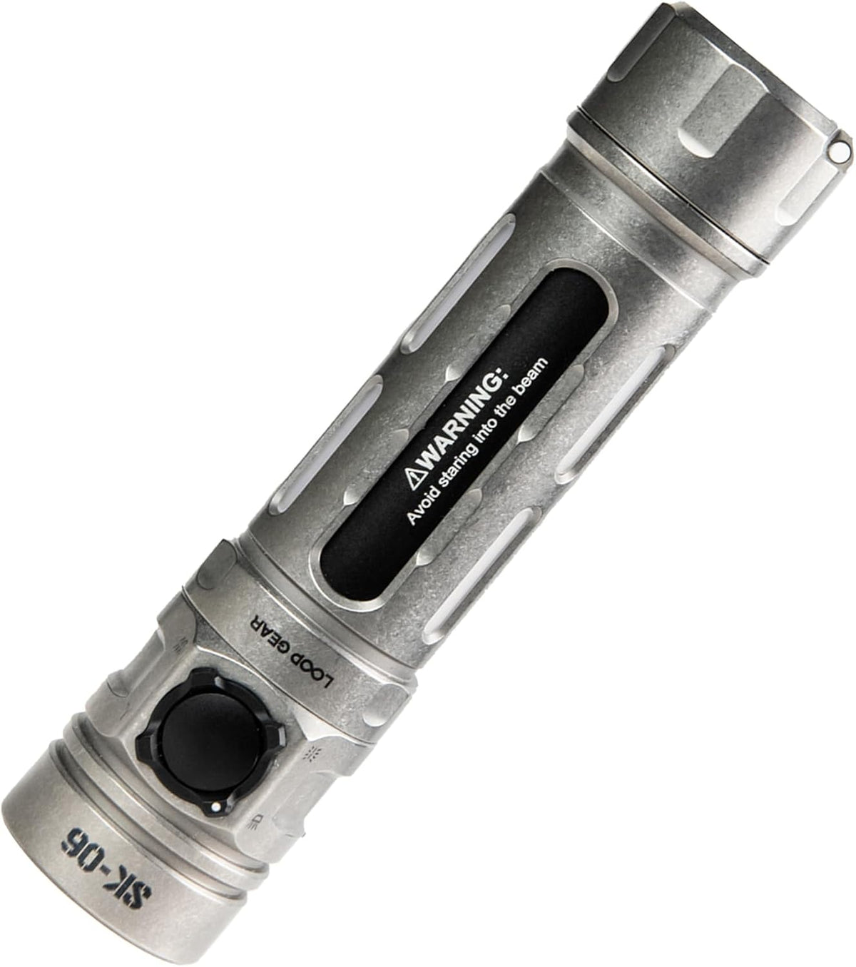 SK06 2400LM EDC High Lumens Flashlight with UV & Cyan Beam - high output uv flashlight